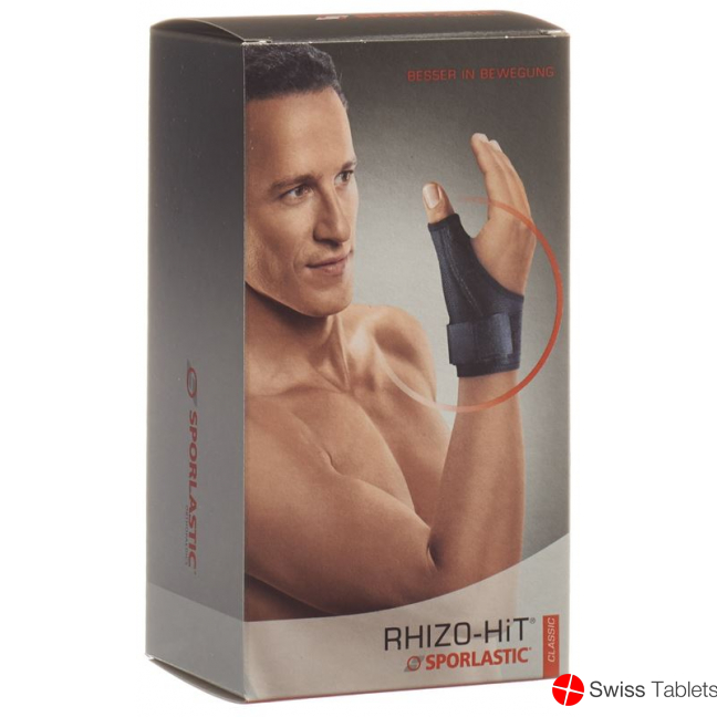 Sporlastic Rhizo Hit Orthese 17-19cm Schwarz buy online