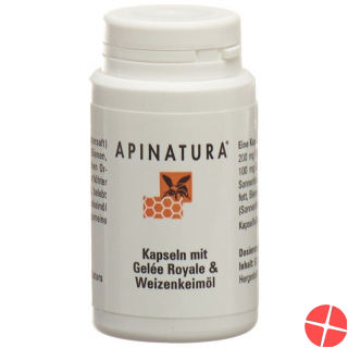 Apinatura Gelee Royale Weizenkeimöl Kapseln 60 Stück
