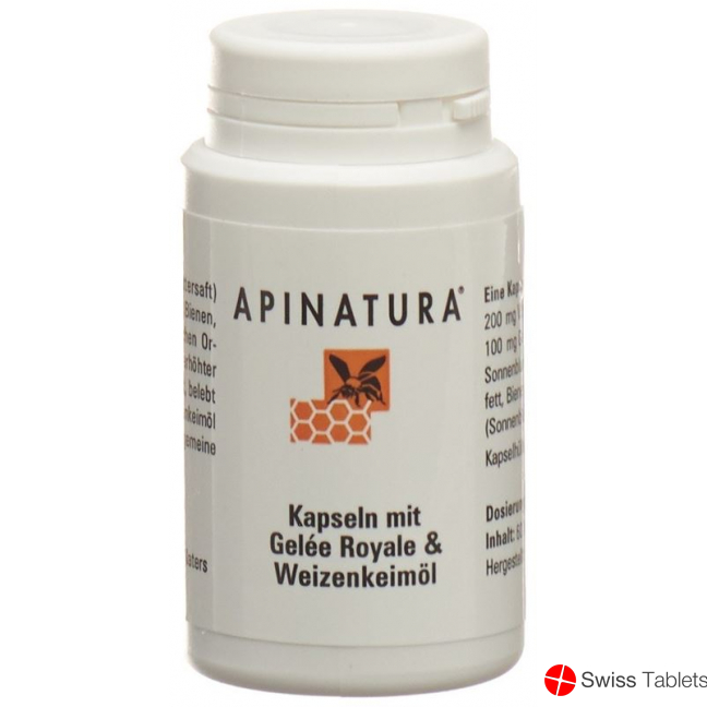 Apinatura Gelee Royale Weizenkeimöl Kapseln 60 Stück buy online