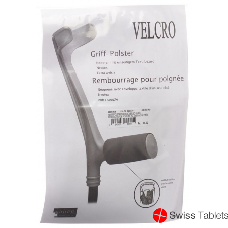 Sahag grip pads Neotex Velcro black 1 pair buy online