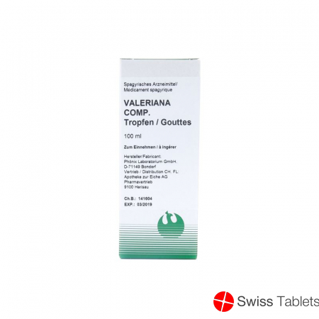 Phoenix Spagyr Valeriana Comp Liquid 100ml buy online