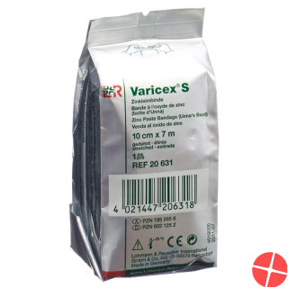 Varicex S Zinkleimbinde 10cm x 7m