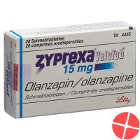 Zyprexa 15 mg 28 tablets