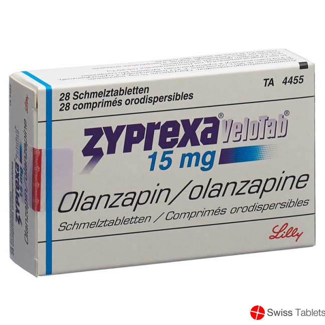 Zyprexa Velotab Tabletten 15mg 28 Stück buy online