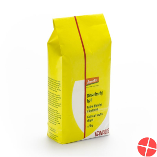 Vanadis Dinkel Mehl Hell Demeter Beutel 1kg Vanadis Dinkel Mehl Hell Demeter Beutel 1kg