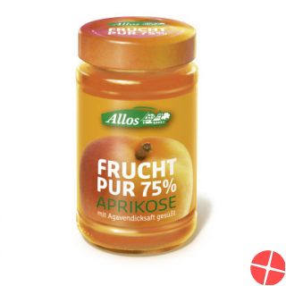 Allos Frucht Pur Konfitüre Aprikose Bio 250g Allos Frucht Pur Konfitüre Aprikose Bio 250g
