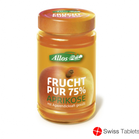 Allos Frucht Pur Konfitüre Aprikose Bio 250g buy online