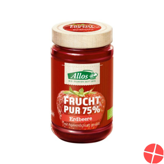 Allos Frucht Pur Konfitüre Erdbeere Bio 250g Allos Frucht Pur Konfitüre Erdbeere Bio 250g