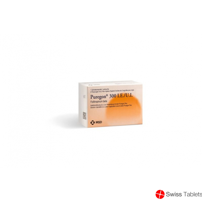 Puregon Injektionslösung 300 E für Pen Ampullen buy online