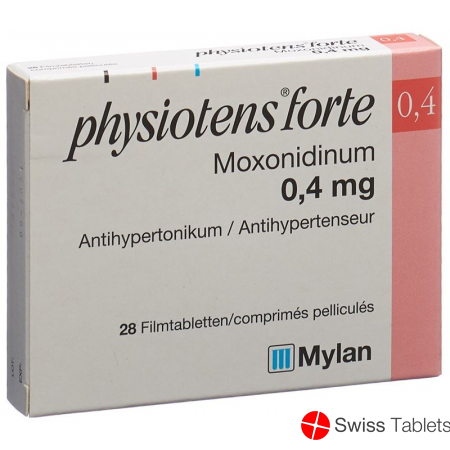 Physiotens Forte Tabletten 0.4mg 28 Stück buy online