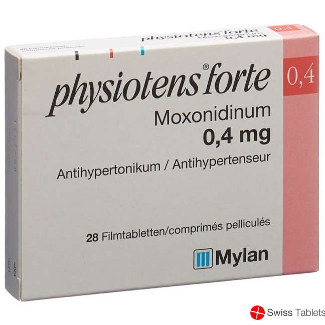 Physiotens Forte Tabletten 0.4mg 28 Stück buy online