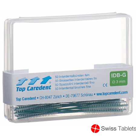 Top Caredent IDB-G Interdentalbürsten Grün 50 Stück buy online