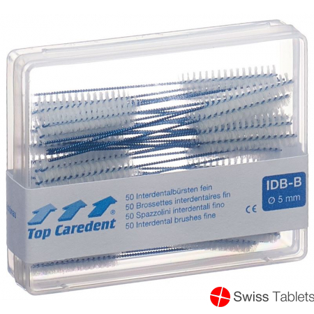 Top Caredent IDB-B Interdentalbürsten Blau 50 Stück buy online