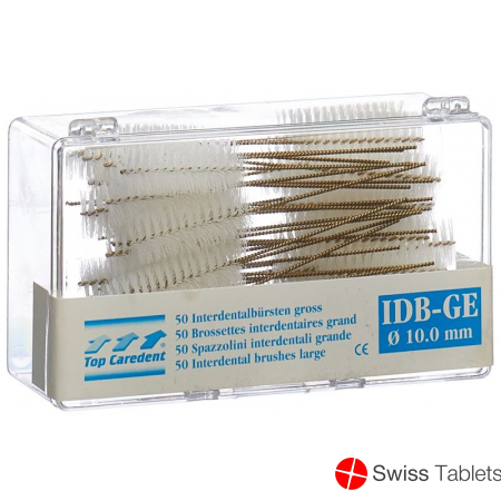 Top Caredent IDB-GE Interdentalbürsten Gelb 50 Stück buy online