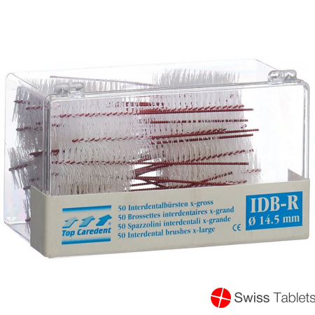 Top Caredent IDB-R Interdentalbürsten Rot 50 Stück buy online