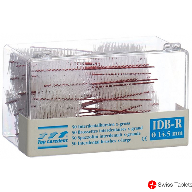 Top Caredent IDB-R Interdentalbürsten Rot 50 Stück buy online
