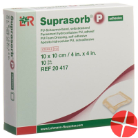 Suprasorb P 10 x 10 cm 10 adhesive foam dressings