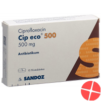 Cip Eco Filmtabletten 500mg 10 Stück