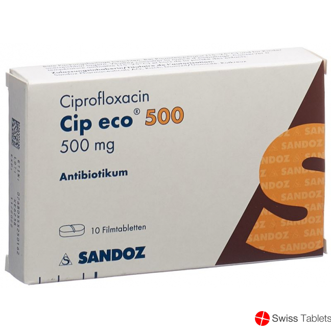 Cip Eco Filmtabletten 500mg 10 Stück buy online