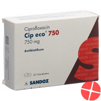 Cip Eco Filmtabletten 750mg 20 Stück
