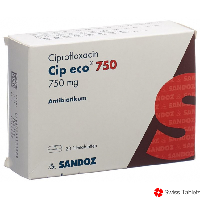 Cip Eco Filmtabletten 750mg 20 Stück buy online