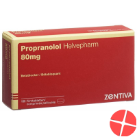 Propranolol Zentiva Filmtabletten 80mg Dose 180 Stück