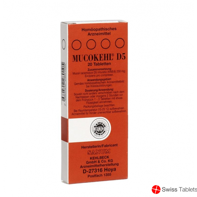 Mucokehl Tabletten D 5 100 Stück buy online