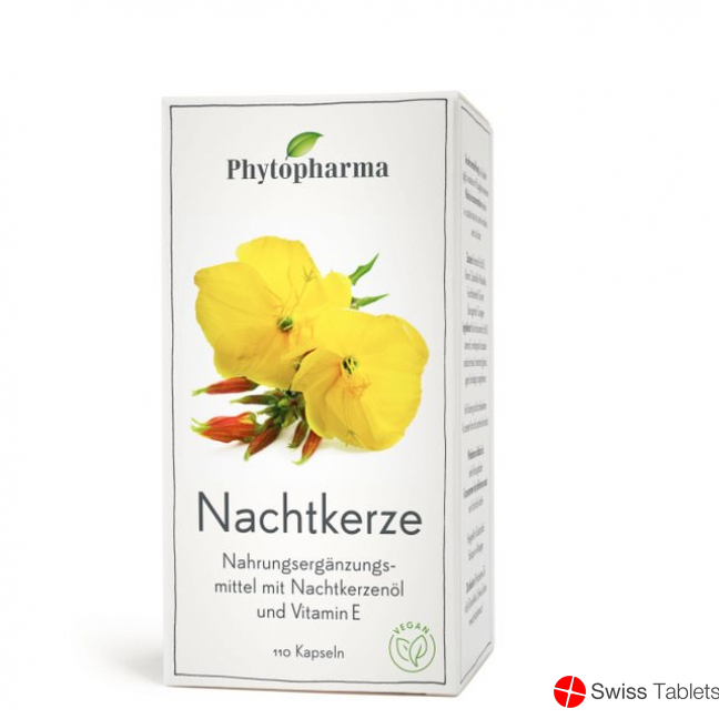 Phytopharma Nachtkerze Kapseln 500mg 110 Stück buy online