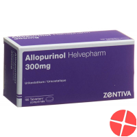 Allopurinol Zentiva Tabletten 300mg 100 Stück