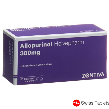 Allopurinol Zentiva Tabletten 300mg 100 Stück buy online