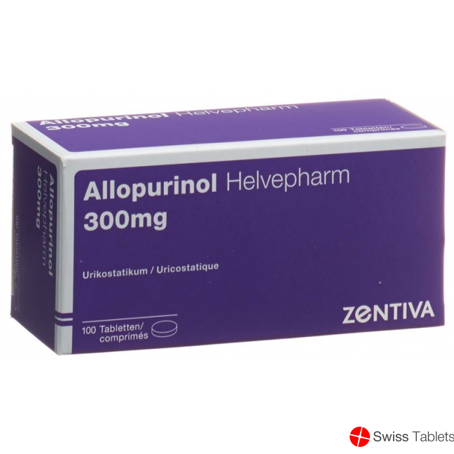 Allopurinol Zentiva Tabletten 300mg 100 Stück buy online