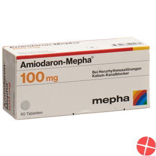 Amiodaron Mepha Tabletten 100mg 60 Stück