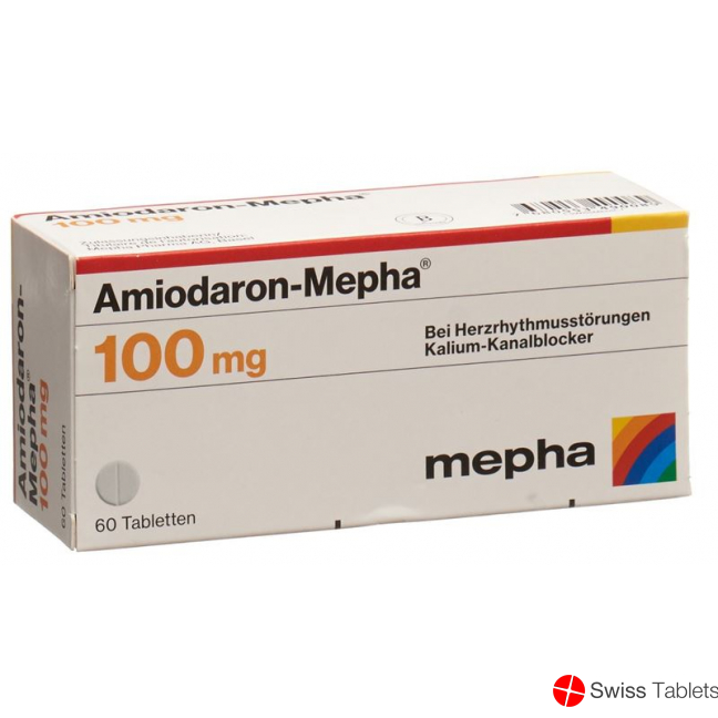 Amiodaron Mepha Tabletten 100mg 60 Stück buy online Amiodaron Mepha Tabletten 100mg 60 Stück buy online