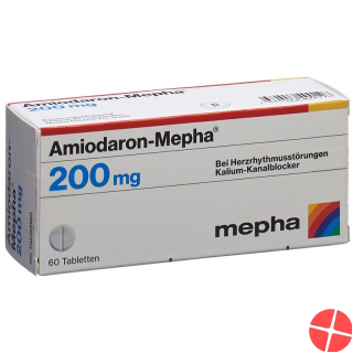 Amiodaron Mepha Tabletten 200mg 60 Stück