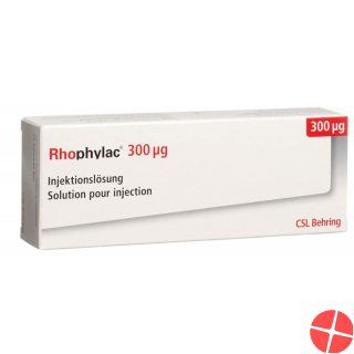Rhophylac Injektionslösung 300mcg/2ml Fertigspritze 2ml
