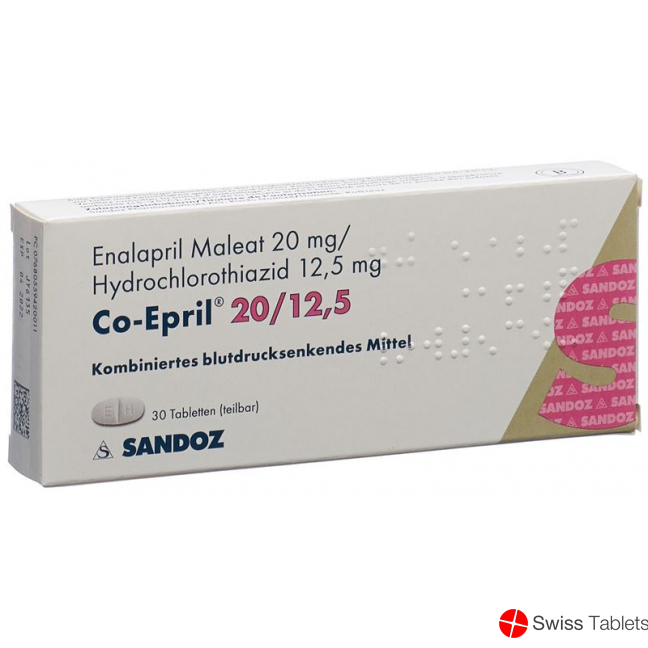 Co Epril Tabletten 20/12.5mg 30 Stück buy online