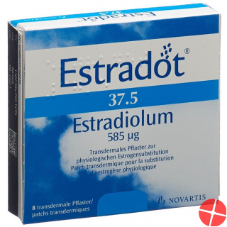 Estradot Matrixpfl 37.5 Mcg/24h 8 Stück