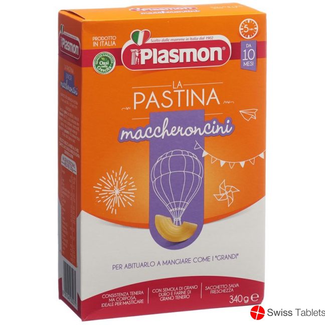 Plasmon Pasta Maccheroncini 340g buy online