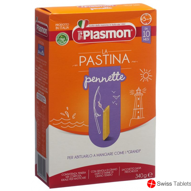 Plasmon Pasta Pennette 340g buy online