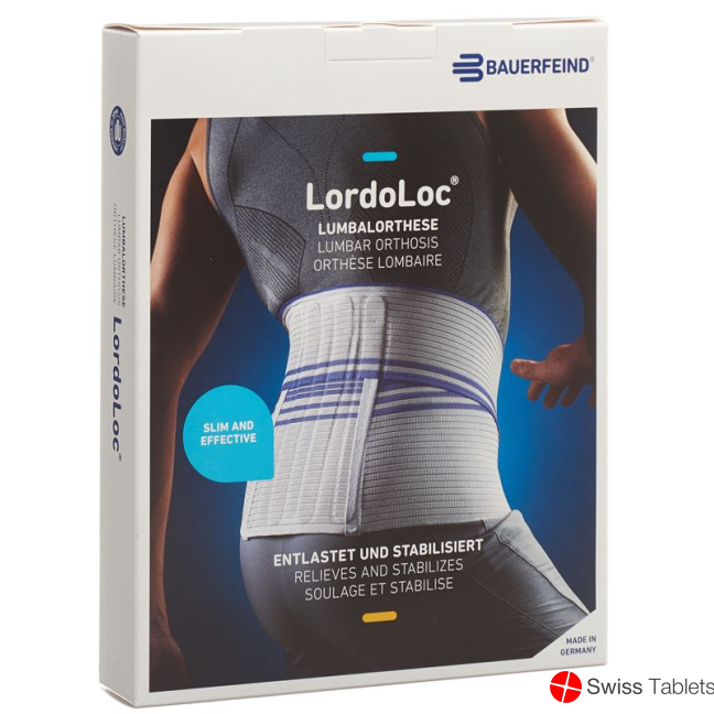 Lordoloc Bandage Grösse 6 120-130cm Titan buy online