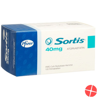 Sortis 40 Filmtabletten 40mg 100 Stück