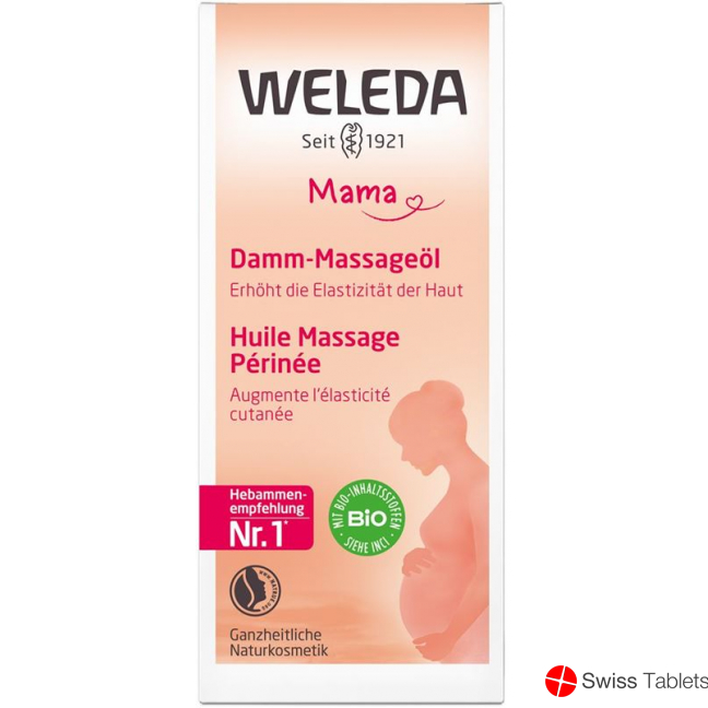 Weleda Damm Massageöl 50ml buy online