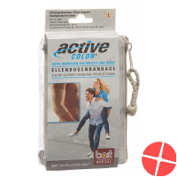 Bort Aktive Color Ellenbogenbandage Grösse L +28cm Hautfarbig