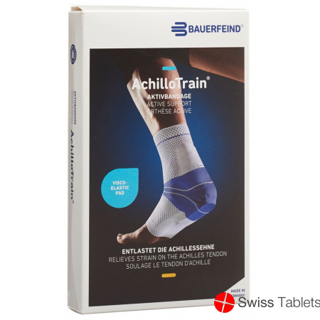 AchilloTrain Aktivbandage Achillessehne Grösse 1 Links Titan buy online