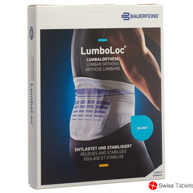 Lumboloc Bandage Grösse 4 100-110cm Titan buy online