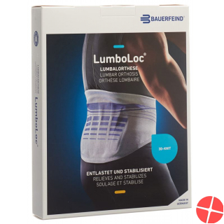 Lumboloc Bandage Grösse 6 120-130cm Titan Lumboloc Bandage Grösse 6 120-130cm Titan