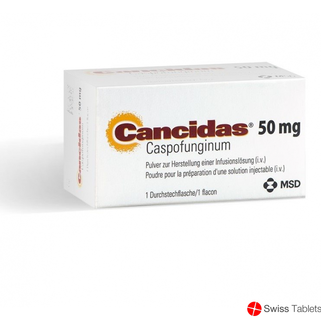 Cancidas Trockensubstanz 50mg Durchstechflasche buy online