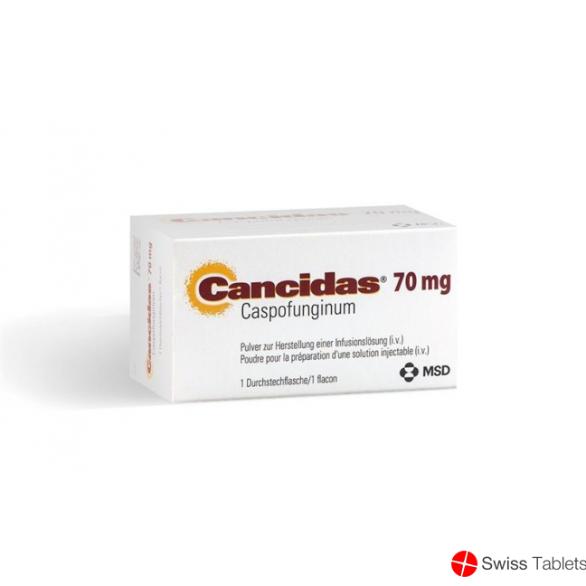 Cancidas Trockensubstanz 70mg Durchstechflasche buy online