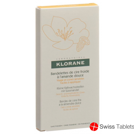 Klorane Enthaarungsstreifen Gesicht 6x 2 Stück buy online