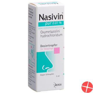 Nasivin Pur Dosiertropfer 0.01% 5ml